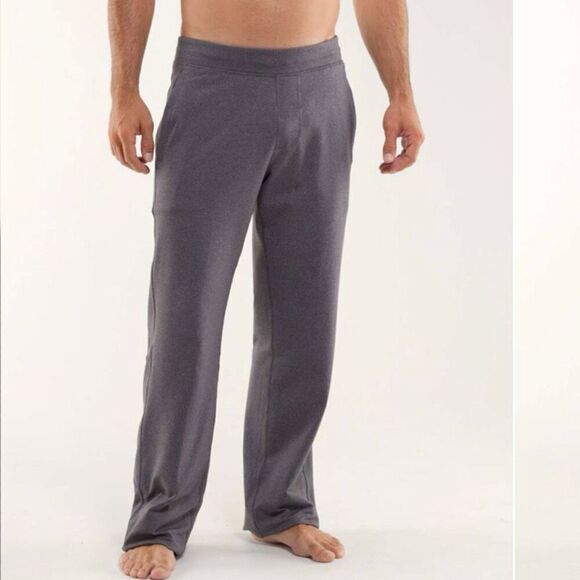 Lululemon Men’s Gray Kung Fu Pant XL - Picture 1 of 9